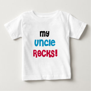 My Uncle Rocks Baby T-Shirt