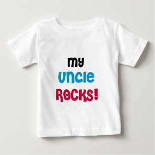My Uncle Rocks Baby T-Shirt