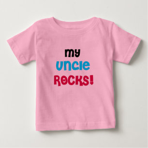 My Uncle Rocks Baby T-Shirt