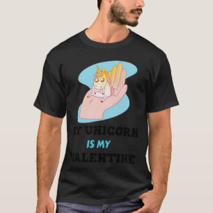 My Unicorn is my Valentine medical corona T-Shirt