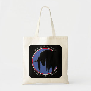 My Unicorn Shopping Bag (blue and red)