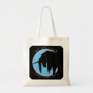 My Unicorn Shopping Bag (pink and light blue)