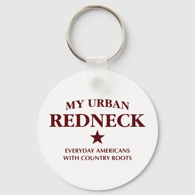 My Urban Redneck Keychain (Front)