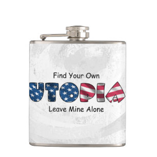 My Utopia Hip Flask