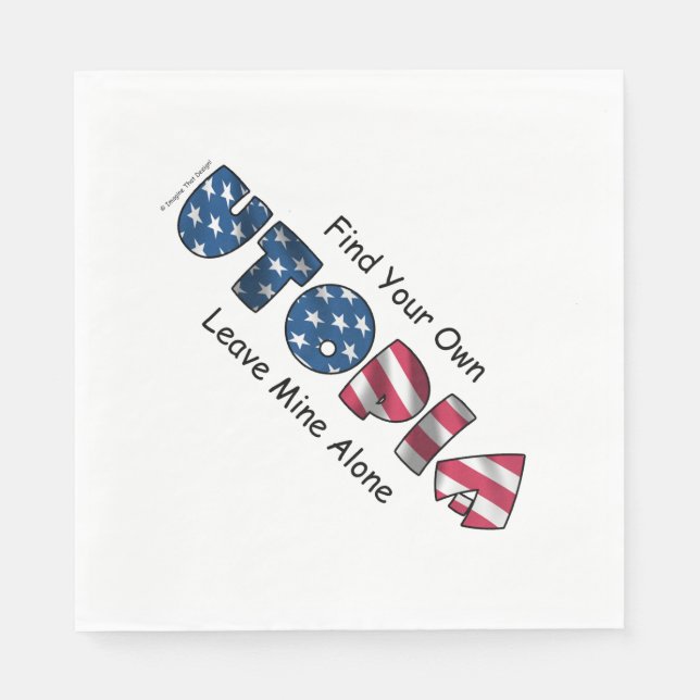 My Utopia Napkin (Front)