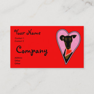 My Valentine Business Card