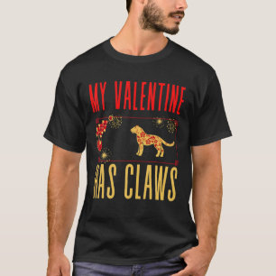 My Valentine Has Claws New Year Of The Tiger Boys T-Shirt