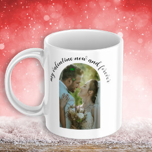 My Valentine Photo Romantic Heart Mug
