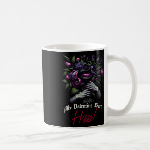 My Valentine Says Hisss Happy Valentine Apparel  Coffee Mug