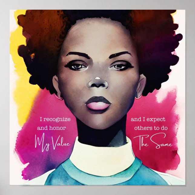 My Value Magnet Poster (Front)