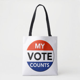 My Vote Counts Tote Bag