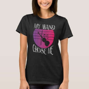 My Wand Chose Me For Violinist Premium T-Shirt