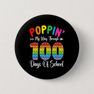 My Way Through 100 Days 6 Cm Round Badge