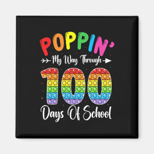 My Way Through 100 Days Magnet