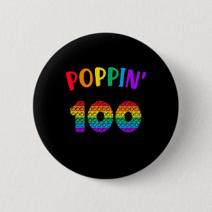 My Way Through 100 Days Of School Kids 100th Day P 6 Cm Round Badge
