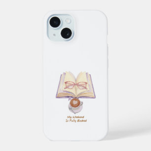 My Weekend Is Fully Booked Cosy Book Lover iPhone 15 Case
