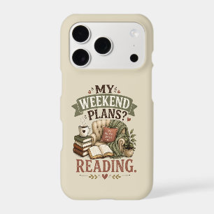 My Weekend Plans Reading Book Lover Cosy Reading