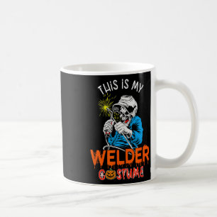 My Welder Costume Halloween Horror Welder Tools Pr Coffee Mug