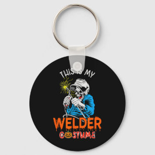 My Welder Costume Halloween Horror Welder Tools Pr Key Ring
