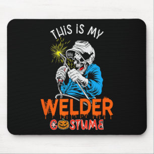 My Welder Costume Halloween Horror Welder Tools Pr Mouse Pad