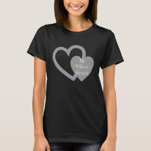 My White Knight Clever Valentine's Day Garden Pun T-Shirt