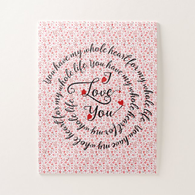 My Whole Heart Jigsaw Puzzle (Vertical)