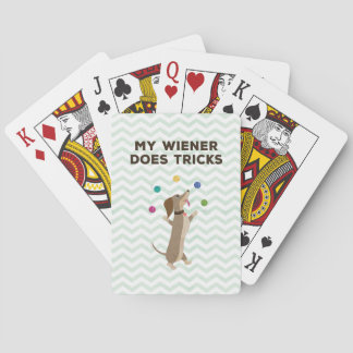 My Wiener Does Tricks Playing Cards