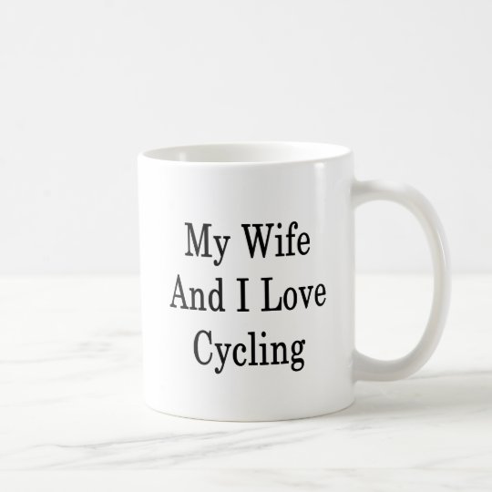 My Wife And I Love Cycling Coffee Mug
