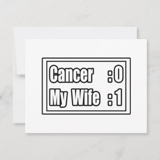 My Wife Beat Cancer (Scoreboard)