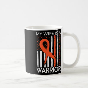 My Wife Is A Warrior Crps Awareness Month Orange R Coffee Mug