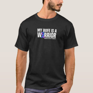 My Wife Is A Warrior Rheumatoid Arthritis Awarenes T-Shirt