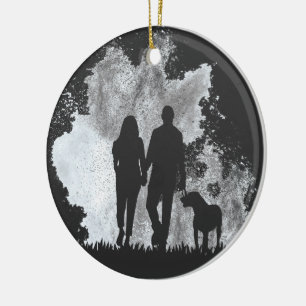 my wife is my valentine 2021 ceramic ornament