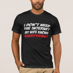 MY WIFE KNOWS SHIRT
