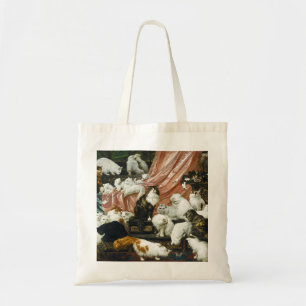 My Wife's Lovers By Carl Kahler Cat Tote Bag