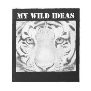 My Wild Ideas - Tiger Eyes Notepad