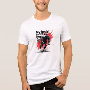 My Will Never Backs Down – Athlete Design II Tri-Blend Shirt