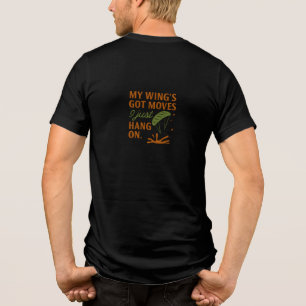my wing's got moves Tri-Blend shirt