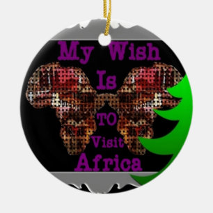 My Wish Ceramic Ornament
