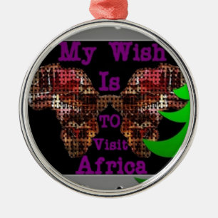 My Wish Metal Tree Decoration