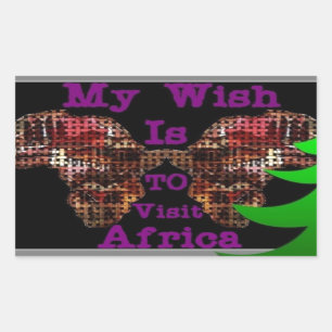 My Wish Rectangular Sticker