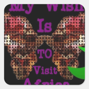 My Wish Square Sticker