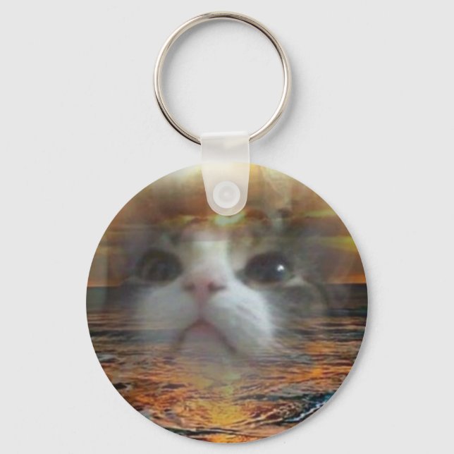 My Wonderful girl (Boo) Button Keychain (Front)