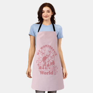 My Wonderful World Retro Flowers Apron