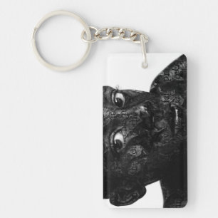 my word in blacq key ring