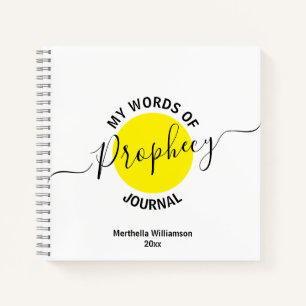 My Words of Prophecy Journal
