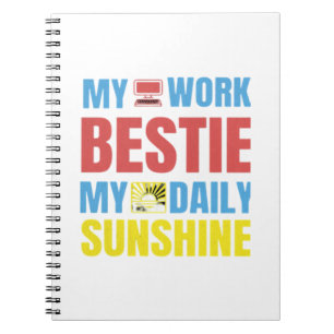 My Work Bestie Sunshine - Work Bestie Classic Notebook