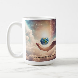 My World Is In Jesus' Hands Mug