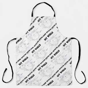 My World Revolves Around Krebs Biochemistry Humour Apron