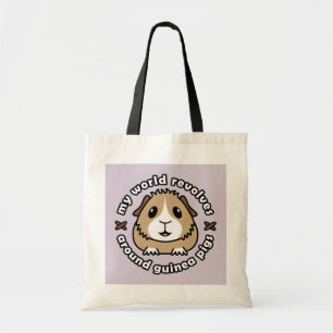 My World Revolves...Guinea Pig Shopping Bag