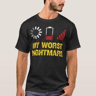 My Worst Nightmare Funny Gamers Gamer Men Boys Kid T-Shirt